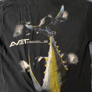 Aetreels fishing aop back hit tee